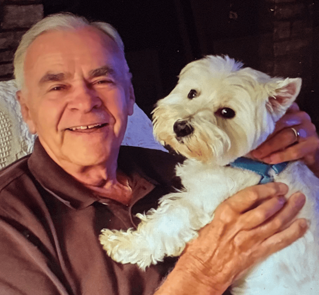 Don Klekamp, whose gift supports Pets In Need of Greater Cincinnati